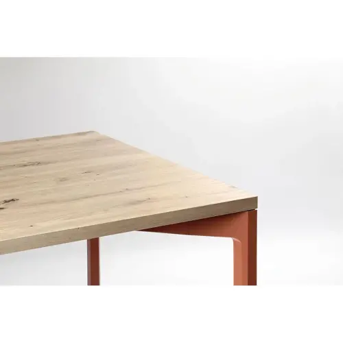Bureau Bastia B 160 geaderde eik/terracotta
