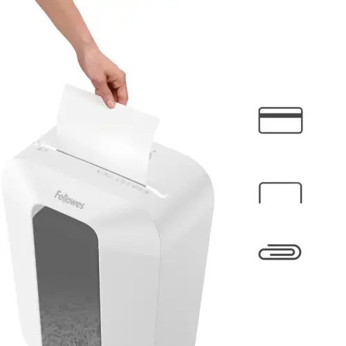 Destructeur LX Fellowes wit 