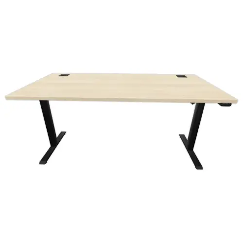 BUREAU ECO ELECTRIQUE ACACIA/ZWART MONTE 160 x 80 cm