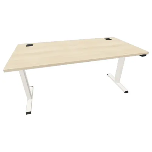 BUREAU ECO ELECTRIQUE ACACIA/WIT MONTE 160 x 80 cm