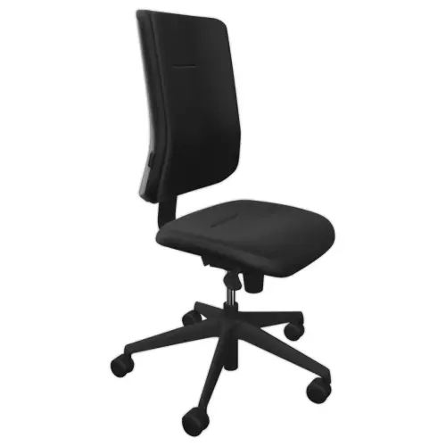 Zetel ATILA zwarte stof 