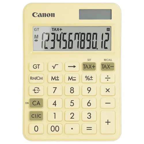 Canon LS 125KB Geel 12 cijfers 