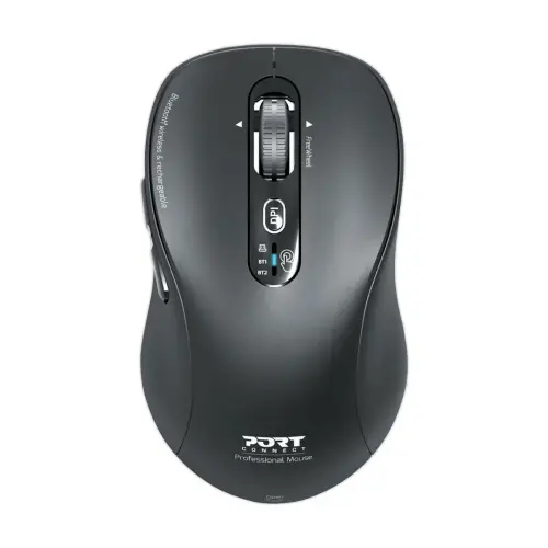 Bluetooth oplaadbare muis Combo Pro - Zwart