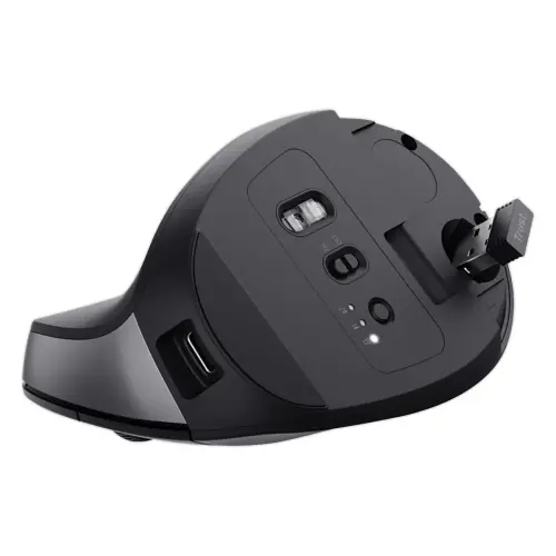Ergonomische draadloze muis BAYO+ - Zwart