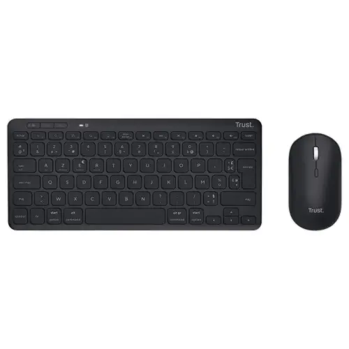 Draadloze toetsenbord- en muispakket LYRA Bluetooth - ECO - zwart 