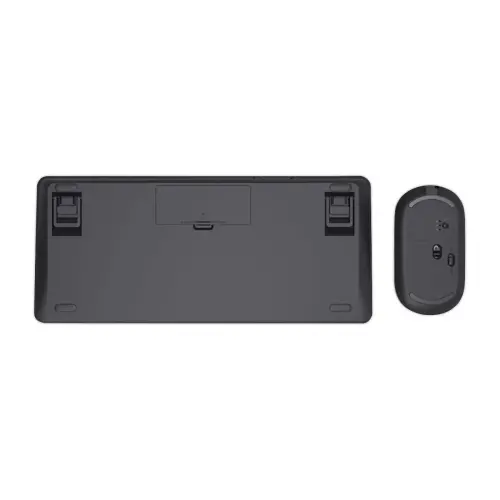 Draadloze toetsenbord- en muispakket LYRA Bluetooth - ECO - zwart 