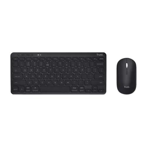 Draadloze toetsenbord- en muispakket LYRA Bluetooth - ECO - zwart 