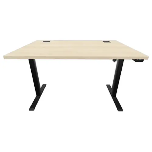 BUREAU ECO ELEKTRISCH ACACIA/ZWART MONTE 120X 60 CM 