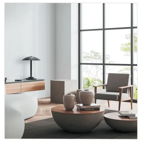 LAMPE E27 CHICAGO ZWART