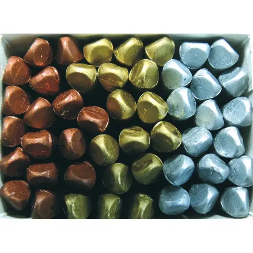Krijt van was, breekbaar - set van 50 - assorti kleuren - Oz International
