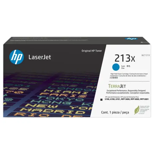 Toner HP W2131X cyaan