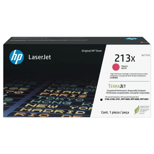 Toner HP W2133X magenta