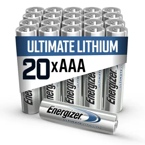 20 lithiumbatterijen ENERGIZER Ultimate L92 (AAA)