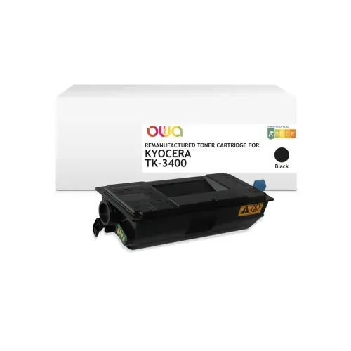 Toner TK-3400 compatibel met Kyocera OWA -Zwart