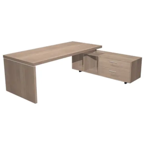 Bureau directie FLORENCE credenza voeten panelen