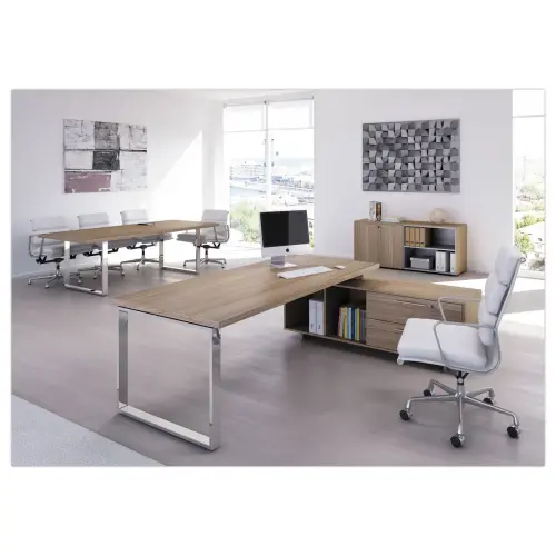Bureau directie Florence credenza - chroom poten