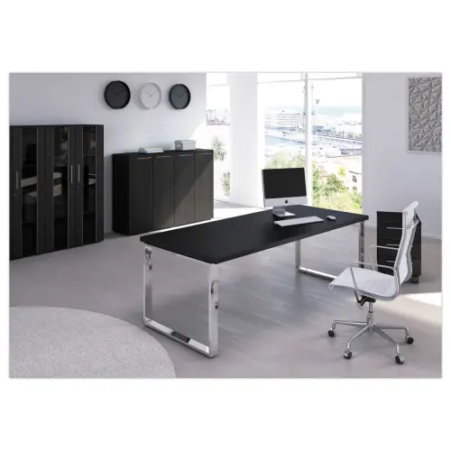 Directiebureau met metalen frame voet 
