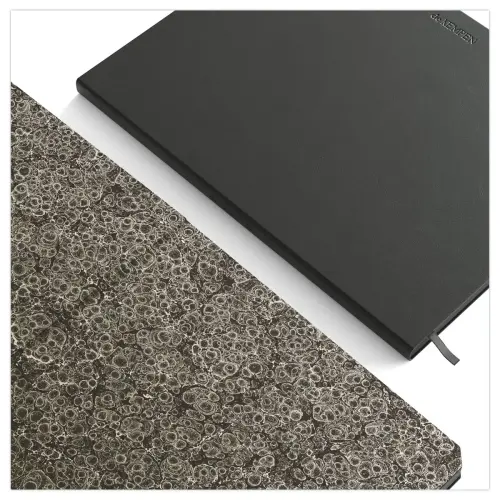 Agenda semainier Weekly Planner Brepols De Kempen Ashblack - Zwart 