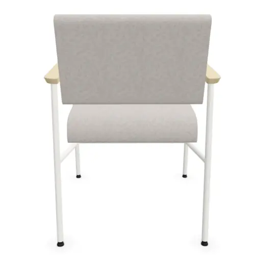 Beige ontvangstfauteuil