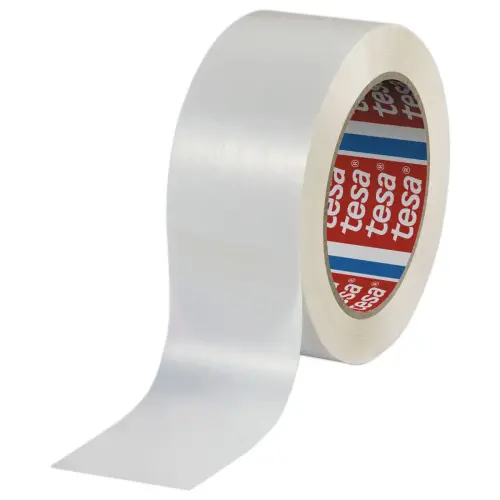 6 Recycled white PET packaging adhesive