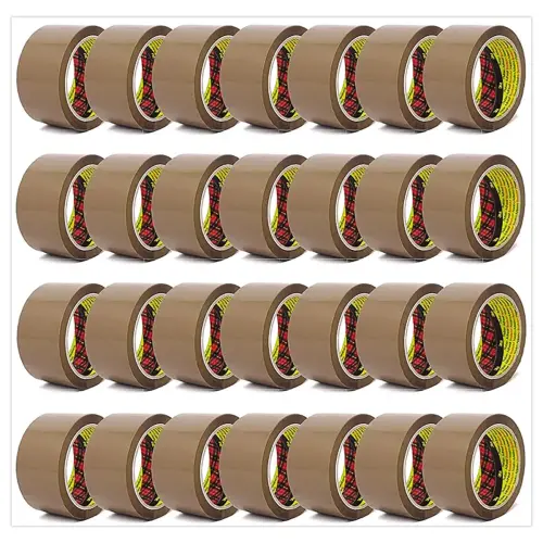 36 Rollen havanna Scotch® 3739 plakband - 50mm x 66 m