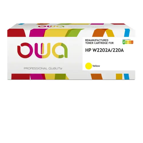Toner K16555OW compatibel HP W2202A OWA - Geel