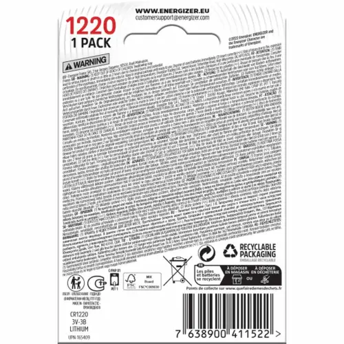 Lithium batterij ENERGIZER 123 (3V)