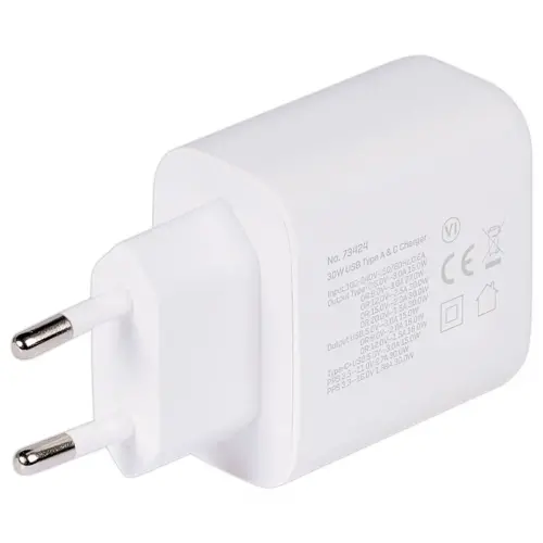 USB Type A & C-lader 30W