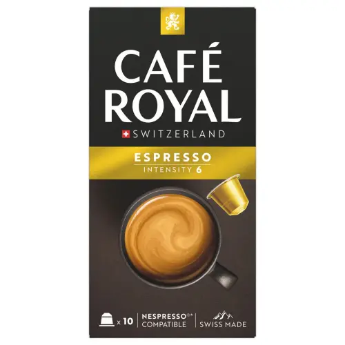 10 koffiecapsules CAFE ROYAL Espresso