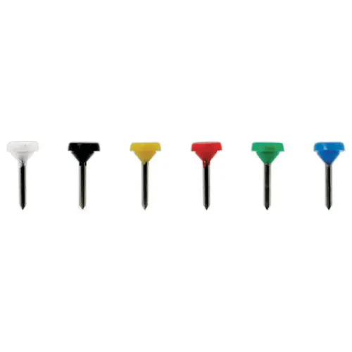 100 Push-pins - Assortiment kleuren