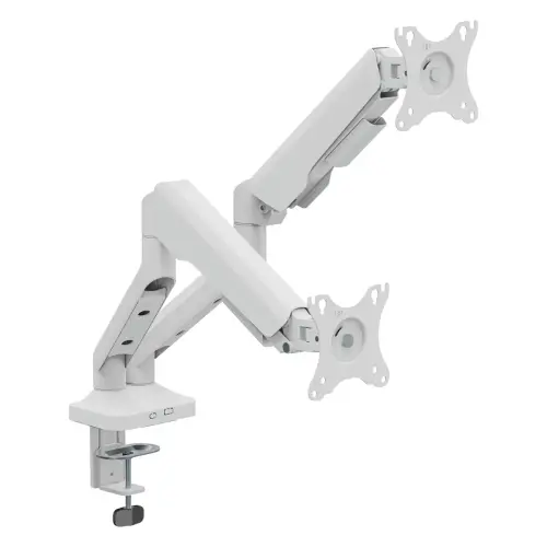 Dubbele articulerende monitorarm Ergo Line Zwart
