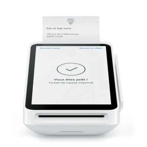 Slimme betaalterminal - Wit