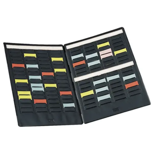 Draagbare mini-planner met fiches index 1,5 - Nobo 