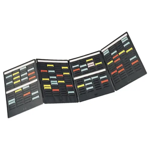 Draagbare mini-planner met fiches index 1,5 - Nobo 