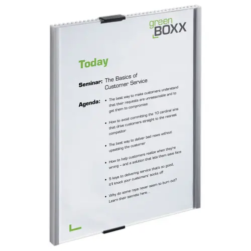 Deurplaatje DURABLE Infosign - A4-formaat - 26,7 x 21 cm