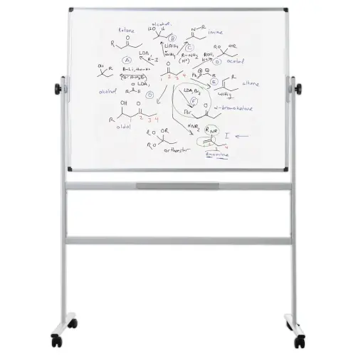 Dubbelzijdig kantelbord in email