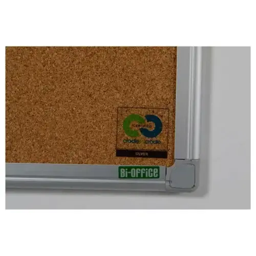 Kurkbord - BI-OFFICE - 90 x 120 cm 