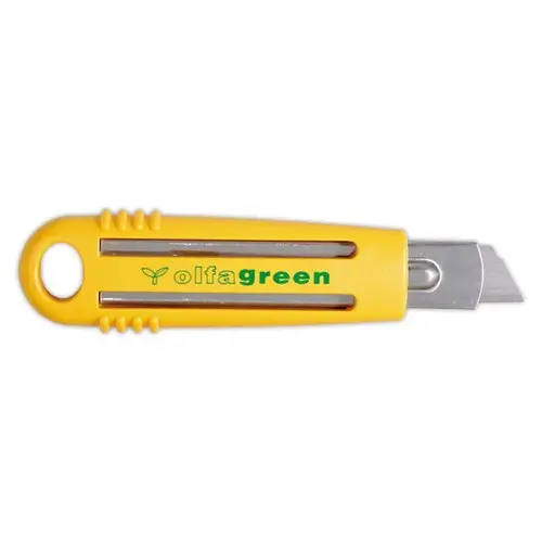 Cutter met trapeziumvormig mes SK4 Green - OLFA - 17,5 mm 