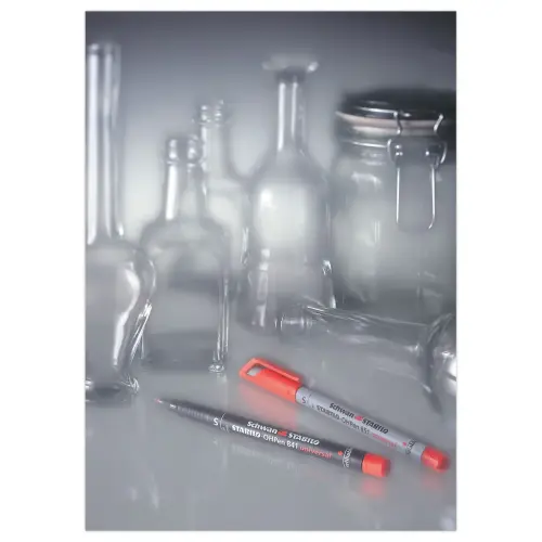 Permanent marker OHPen Universal - Superfijne punt - Zwart - STABILO