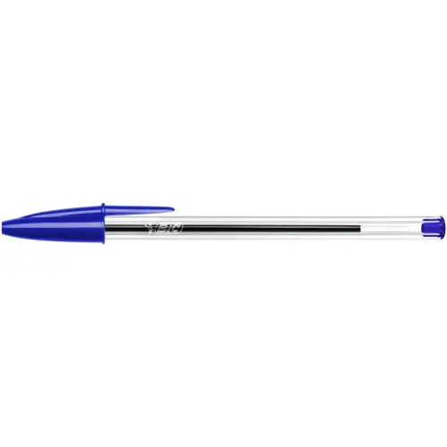 Balpen Cristal - Medium schrift - Blauw - BIC