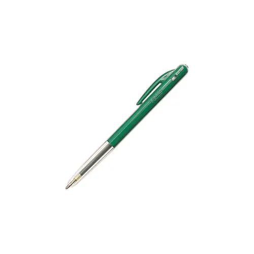 Intrekbare balpen M10 - Medium schrift - Groen - BIC