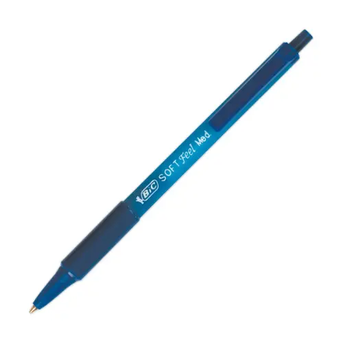 Intrekbare balpen BIC Soft Feel - normaal schrift 