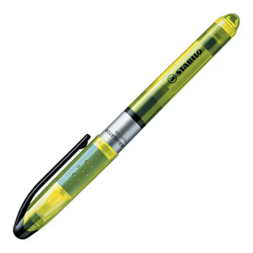 Markeerstift STABILO Navigator met vloeibare inkt - Geel