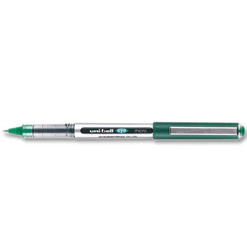 Rollerpen metalen punt Eye 150 - Fijn schrift - Groen - UNI-BALL 