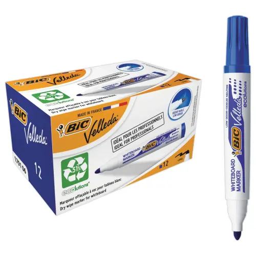 Whiteboard marker BIC Velleda 1701 - spitse punt
