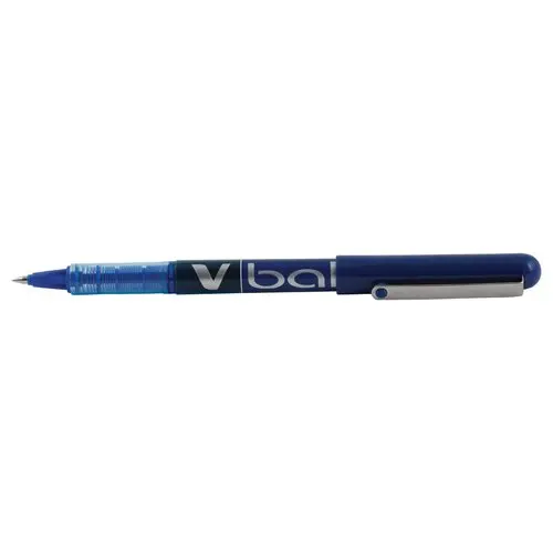 Rollerpen met metalen punt V Ball 05 PILOT - fijn schrift - Blauw 