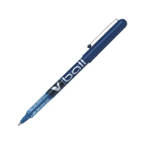 Rollerpen met metalen punt V Ball 05 PILOT - fijn schrift - Blauw 