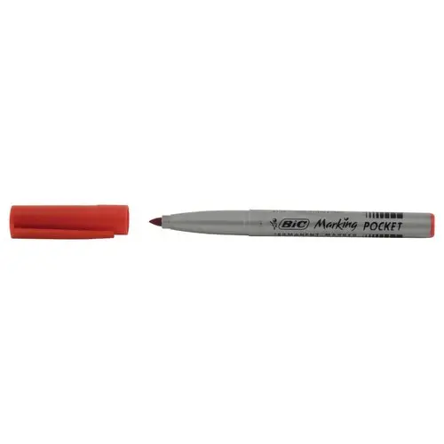 Permanent marker Marking Pocket van Bic - Rood