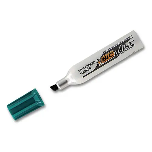 Droog uitwisbare marker Velleda 1781 beitelpunt - Groen - BIC