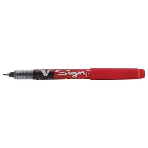Viltstift met vloeibare inkt V Sign Pen - Rood - PILOT 